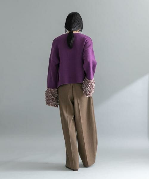 KBF / ケービーエフ ニット・セーター | 『WEB限定』MIXドッキングニット | 詳細17