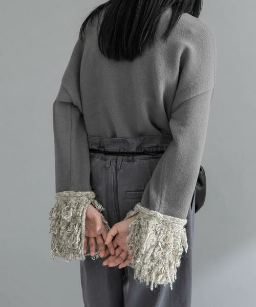 KBF / ケービーエフ ニット・セーター | 『WEB限定』MIXドッキングニット | 詳細23