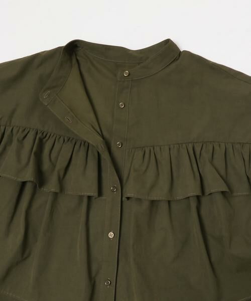 KBF / ケービーエフ シャツ・ブラウス | 『WEB限定』ラッフルデザインブラウス | 詳細8