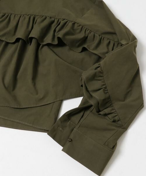 KBF / ケービーエフ シャツ・ブラウス | 『WEB限定』ラッフルデザインブラウス | 詳細9