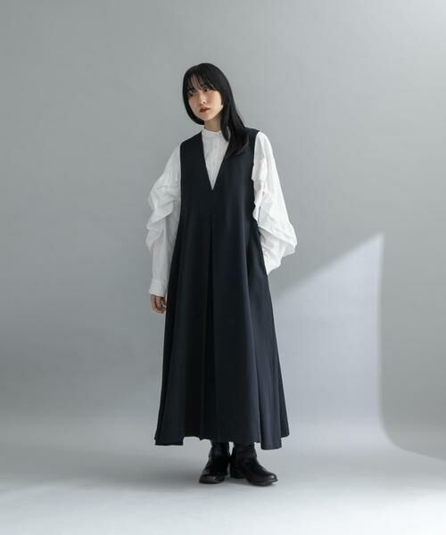 KBF / ケービーエフ シャツ・ブラウス | 『WEB限定』ラッフルデザインブラウス | 詳細17