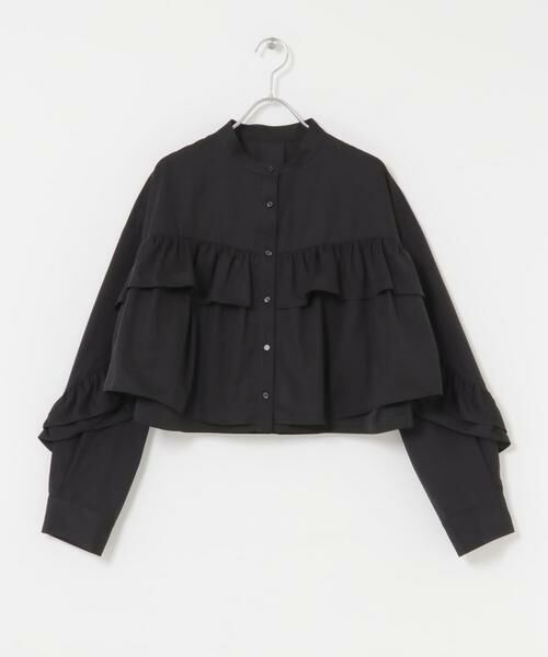 KBF / ケービーエフ シャツ・ブラウス | 『WEB限定』ラッフルデザインブラウス | 詳細26