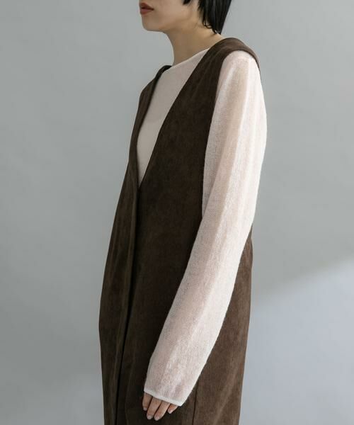 KBF / ケービーエフ ワンピース | 『WEB限定』コーデュロイクロスジャンパースカート | 詳細4