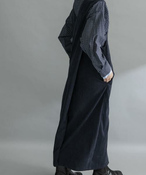 KBF / ケービーエフ ワンピース | 『WEB限定』コーデュロイクロスジャンパースカート | 詳細9