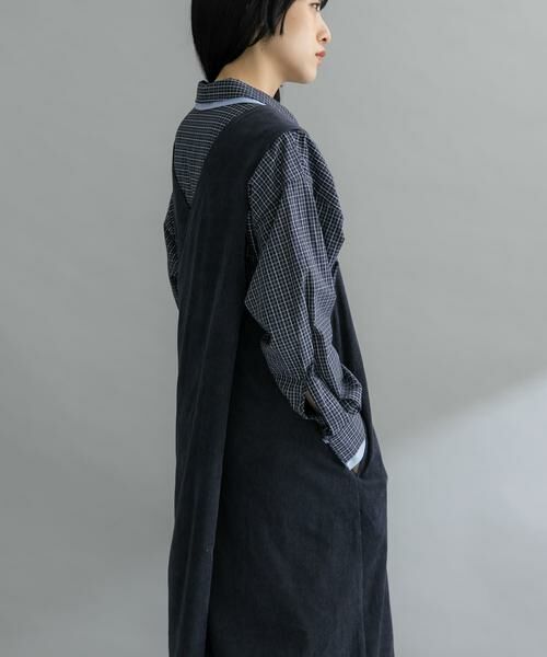 KBF / ケービーエフ ワンピース | 『WEB限定』コーデュロイクロスジャンパースカート | 詳細10