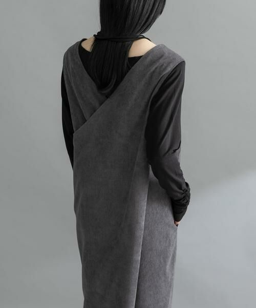 KBF / ケービーエフ ワンピース | 『WEB限定』コーデュロイクロスジャンパースカート | 詳細22