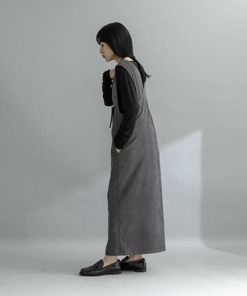 KBF / ケービーエフ ワンピース | 『WEB限定』コーデュロイクロスジャンパースカート | 詳細25