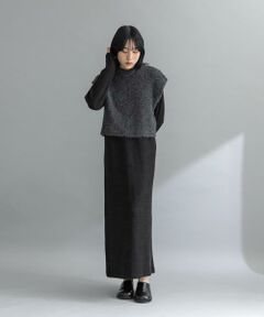 KBF / ケービーエフ ワンピース | 『WEB限定』ニットSETカットソーワンピース