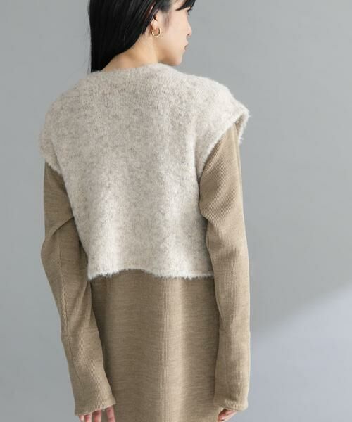 KBF / ケービーエフ ワンピース | 『WEB限定』ニットSETカットソーワンピース | 詳細11