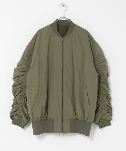 KBF / ケービーエフ その他アウター | 『WEB/一部店舗限定』BACKシャーリングMA-1 | 詳細7