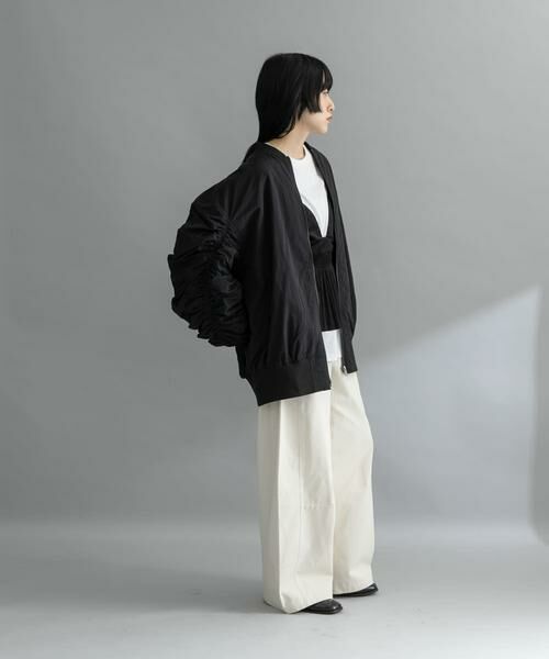 KBF / ケービーエフ その他アウター | 『WEB/一部店舗限定』BACKシャーリングMA-1 | 詳細17