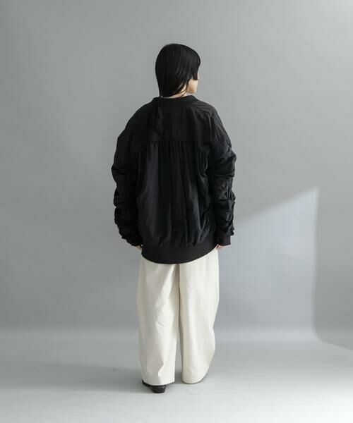 KBF / ケービーエフ その他アウター | 『WEB/一部店舗限定』BACKシャーリングMA-1 | 詳細18