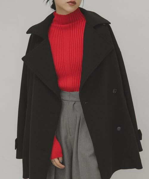 KBF / ケービーエフ ニット・セーター | illi ランダムRIBハイネックニット | 詳細1