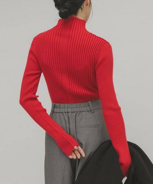 KBF / ケービーエフ ニット・セーター | illi ランダムRIBハイネックニット | 詳細4