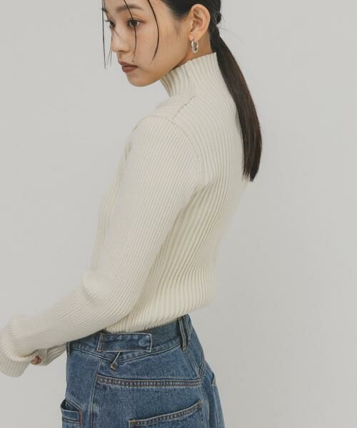 KBF / ケービーエフ ニット・セーター | illi ランダムRIBハイネックニット | 詳細23
