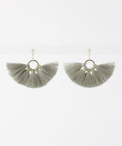 KBF / ケービーエフ ピアス・イヤリング | KBF+　フリンジサークルピアス