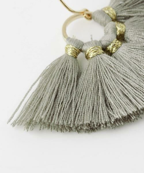 KBF / ケービーエフ ピアス・イヤリング | KBF+　フリンジサークルピアス | 詳細2