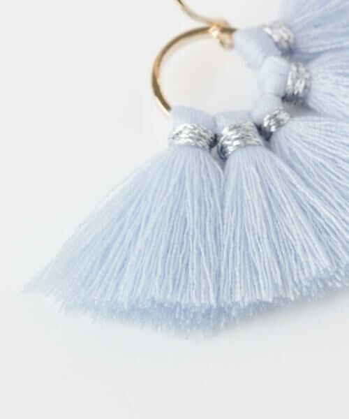 KBF / ケービーエフ ピアス・イヤリング | KBF+　フリンジサークルピアス | 詳細4