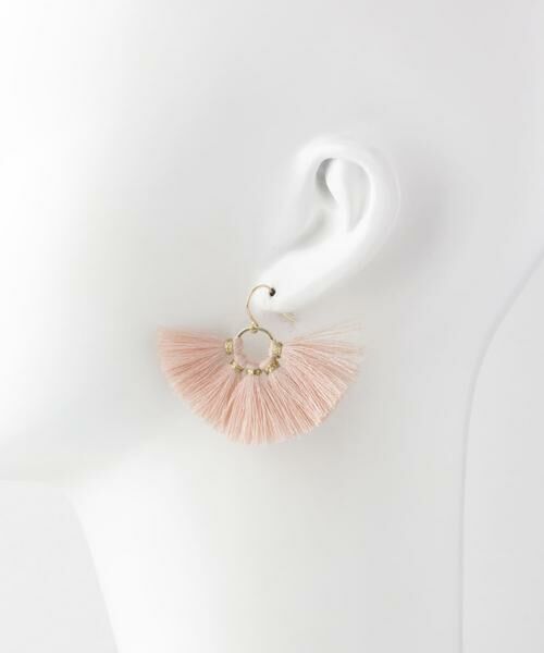 KBF / ケービーエフ ピアス・イヤリング | KBF+　フリンジサークルピアス | 詳細6
