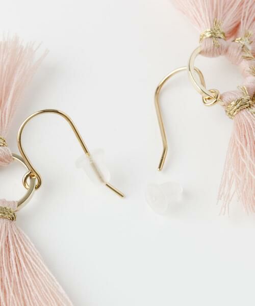 KBF / ケービーエフ ピアス・イヤリング | KBF+　フリンジサークルピアス | 詳細7