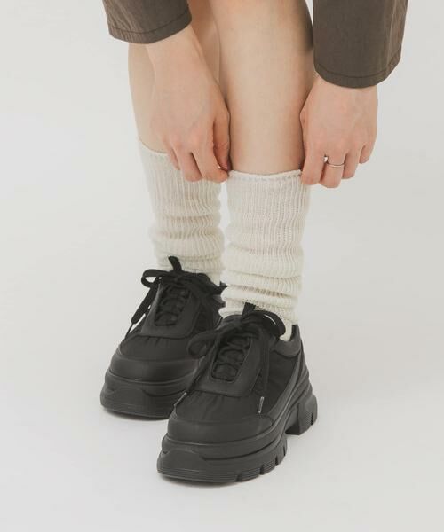 KBF / ケービーエフ スニーカー | ギャザーデザインスニーカー | 詳細2