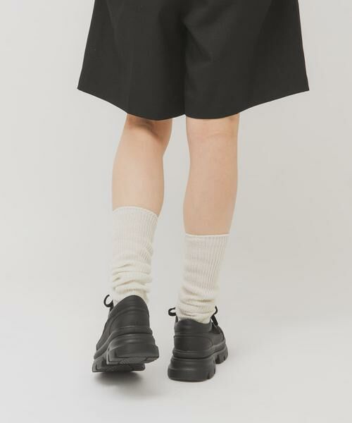 KBF / ケービーエフ スニーカー | ギャザーデザインスニーカー | 詳細6