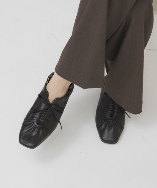 KBF / ケービーエフ シューズ | サテンリボンギャザーシューズ | 詳細10