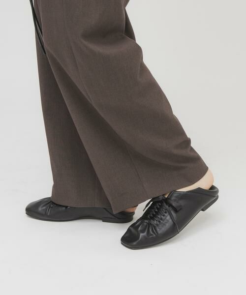 KBF / ケービーエフ シューズ | サテンリボンギャザーシューズ | 詳細12