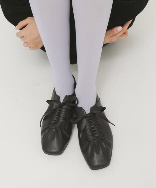 KBF / ケービーエフ シューズ | サテンリボンギャザーシューズ | 詳細14