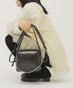 KBF / ケービーエフ ショルダーバッグ | チェーン付きスクエアBAG