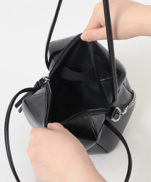 KBF / ケービーエフ ショルダーバッグ | チェーン付きスクエアBAG | 詳細11
