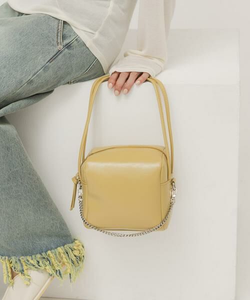 KBF / ケービーエフ ショルダーバッグ | チェーン付きスクエアBAG | 詳細13