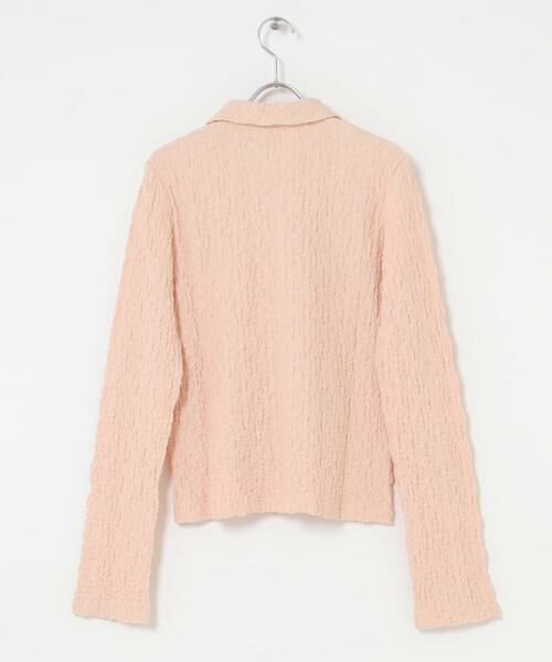 KBF / ケービーエフ シャツ・ブラウス | ポコポコジャガードシャツ | 詳細10