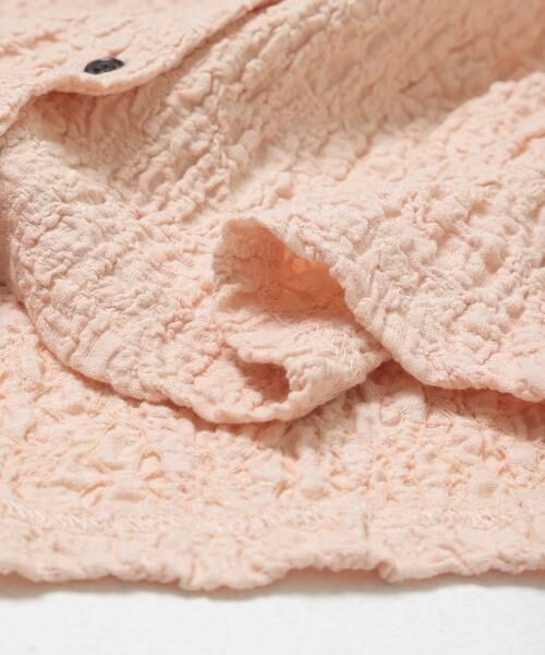 KBF / ケービーエフ シャツ・ブラウス | ポコポコジャガードシャツ | 詳細11