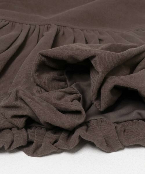 KBF / ケービーエフ Tシャツ | ピーチスキンバブルヘムトップス | 詳細12