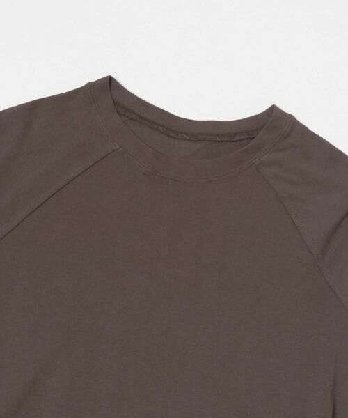 KBF / ケービーエフ Tシャツ | ピーチスキンバブルヘムトップス | 詳細9