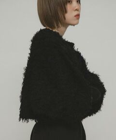 KBF / ケービーエフ カーディガン・ボレロ | 2WAYフリンジカーディガン