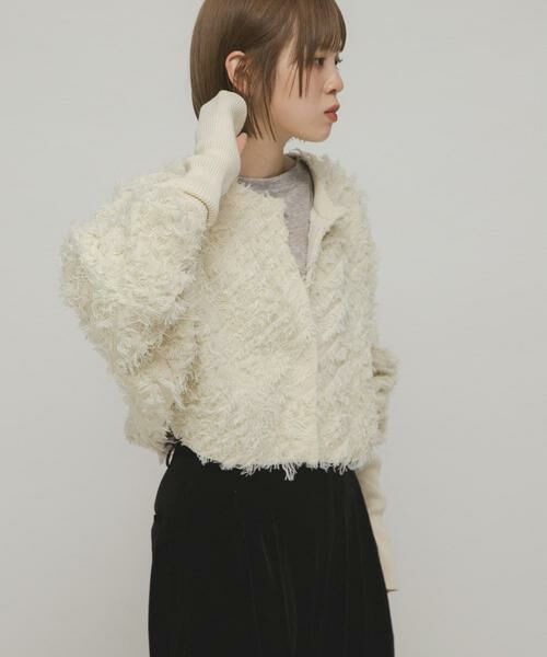 KBF / ケービーエフ カーディガン・ボレロ | 2WAYフリンジカーディガン | 詳細2