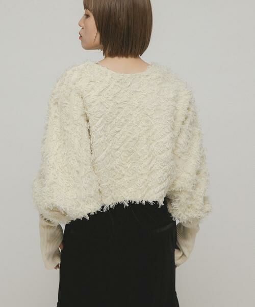 KBF / ケービーエフ カーディガン・ボレロ | 2WAYフリンジカーディガン | 詳細4