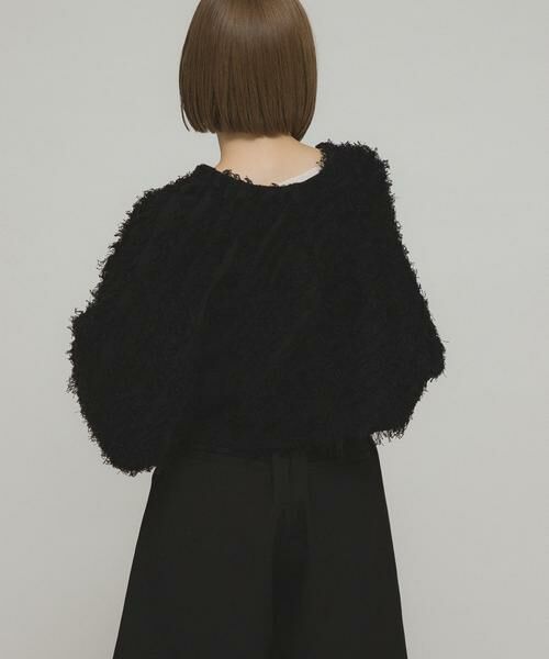 KBF / ケービーエフ カーディガン・ボレロ | 2WAYフリンジカーディガン | 詳細12