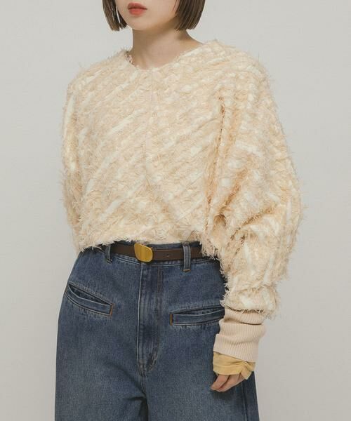 KBF / ケービーエフ カーディガン・ボレロ | 2WAYフリンジカーディガン | 詳細17