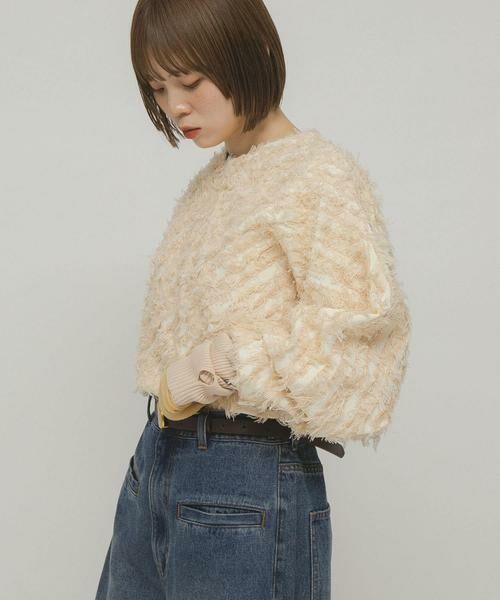 KBF / ケービーエフ カーディガン・ボレロ | 2WAYフリンジカーディガン | 詳細18