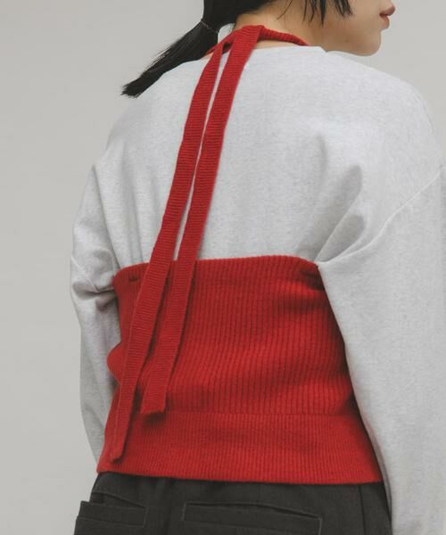 KBF / ケービーエフ その他トップス | 2WAYニットビスチェ | 詳細4