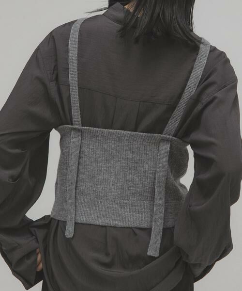 KBF / ケービーエフ その他トップス | 2WAYニットビスチェ | 詳細13