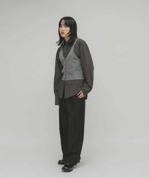 KBF / ケービーエフ その他トップス | 2WAYニットビスチェ | 詳細15