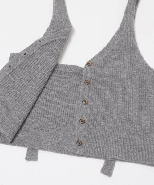 KBF / ケービーエフ その他トップス | 2WAYニットビスチェ | 詳細19