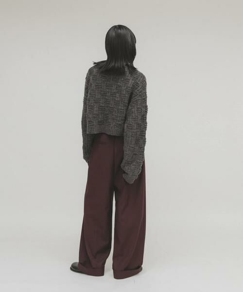 KBF / ケービーエフ その他パンツ | センタープレスストレートパンツ | 詳細6