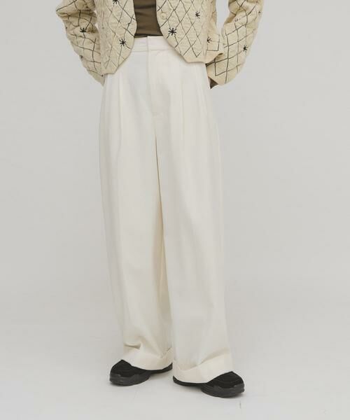 KBF / ケービーエフ その他パンツ | センタープレスストレートパンツ | 詳細15