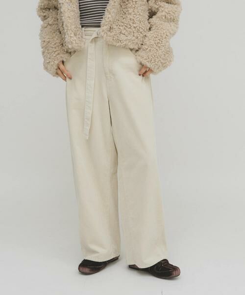 KBF / ケービーエフ その他パンツ | コーデュロイストレートパンツ | 詳細15