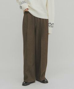 KBF / ケービーエフ その他パンツ | ウールライクブラッジュドパンツ